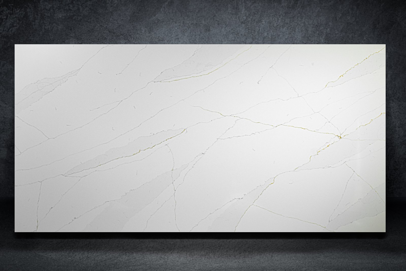 Calacatta Royal Quartz Slabs Elegant White Veining